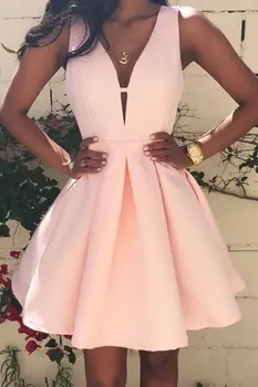 2018 Nauja Seksualių Moterų Atsitiktinis Susiėmę Suknelė Šalis Elegantiškas Suknelės Giliai V Kaklo Kietas Mini Sundress