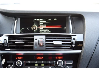 8.8 10.25 Colių BMW F26 G02 X4 Automobilių GPS Navigacijos Screen Protector HD Clear Touch Screen Grūdinto Stiklo Plėvelė Automobilių Reikmenys