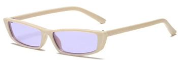 2020 Mažas Moterų Akiniai nuo saulės Flat Top Saulės Akiniai Vyrų Kvadratinių Rėmo Klasikinių Atspalvių Black Akiniai de sol UV400 akiniai