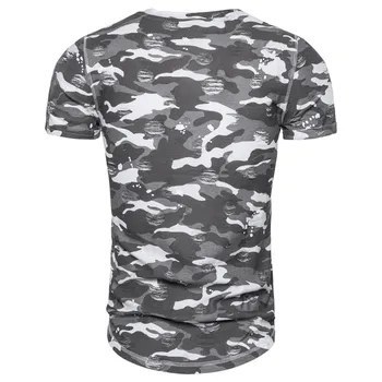 2020 Naujas Vasaros Hip-Hop T-shirt Vyrai Medvilnės Kamufliažas Marškinėliai Vyrams, O-kaklo trumpomis Rankovėmis Streetwear Vyrų Tshirts Kokybės Viršūnes Tees