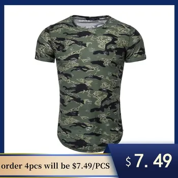 2020 Naujas Vasaros Hip-Hop T-shirt Vyrai Medvilnės Kamufliažas Marškinėliai Vyrams, O-kaklo trumpomis Rankovėmis Streetwear Vyrų Tshirts Kokybės Viršūnes Tees