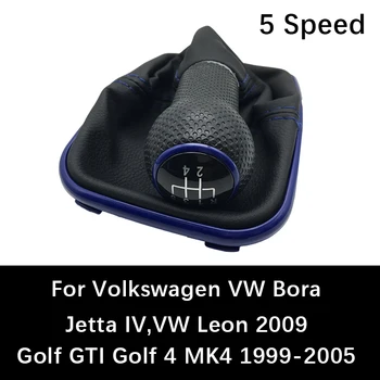 12mm Automobilių Shift Knob Volkswagen VW Bora Jetta IV Golf GTI Golf 4 MK4 1999-2005 Leonas 2009 Rankinio Svirtis pavarų stick shift knob