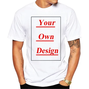 Aukštos Kokybės Individualų Vyrų marškinėliai Spausdinti Savo Dizainą Vyrų Atsitiktinis Viršūnes Tee Marškinėliai