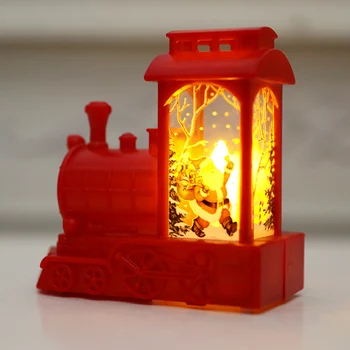 Led Naktį Lempos Traukinio Stiliaus Žvakė Mielas Naktį Lempa Namų Miegamajame Šalis Dekoro Kalėdinė Dekoracija Dovanos