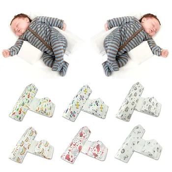 Medvilnės Formuojant Kūdikių Miego Padėties Korekcija Plokščia Galva Antiemetic Pieno Kūdikiams Pusėje Miegoti Pagalvę už Naujagimio Pagalvė