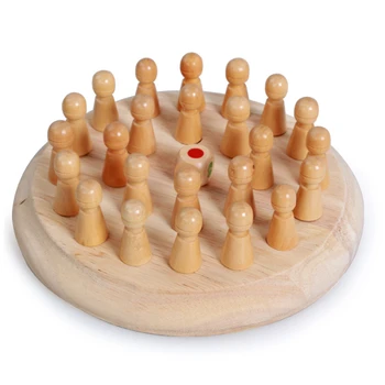 Vaikai Mediniai Atminties Šachmatų Žaidimas Rungtynių Stick Įdomus Blokuoti Stalo Žaidimas Švietimo Spalva Pažintinių Gebėjimų Šeimai Šalis Žaidimas Žaislas