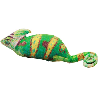 70cm/100cm Kūrybos Modeliavimas Siaubinga Žalias Chameleonas Lėlė, Minkšta ir patogi pagalvė pagalvėlės Asmeninį Dovanų Pliušinis Žaislas