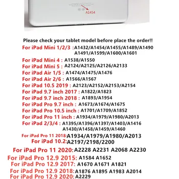 IPad Oro 3 2 1 10.5 10.2 9.7 Atveju PU Aišku, TPU Silikoninis Galinio Dangtelio Stovas skirtas iPad Pro 11 12.9 2020 Mini su Pieštukas Turėtojas