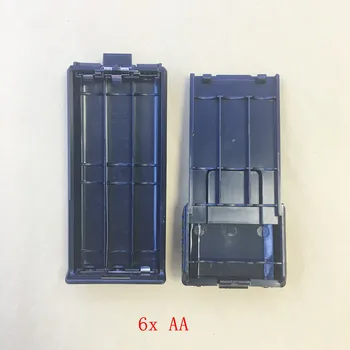 Originalus 6x AA ilgai baterija atveju langelį Baofeng BF-UV5R UV5RE UV5RA UV5RPLUS UV5RB ir kt walkie talkie du būdu radijo