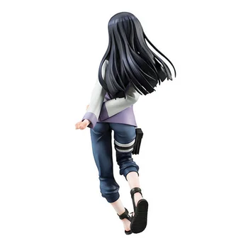 Japonų Klasikinių Anime NARUTO Pav PERLAS Hinata Hyuga 22CM PVC Veiksmų Skaičius, Kolekcines, Modelis Žaislai Naruto Byakugan LAUKE J68