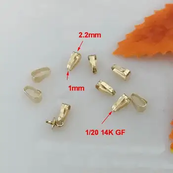 2.2x5.3mm 5vnt Aukso užpildytas Sąsagos Žiupsnelis Užsegimas Bails Žavesio Meliono Sėklų Sagtis Pakabukas 