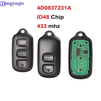 Jingyuqin 433mhz 4D0837231A Apversti Kartus ID48 Chip Automobilių Klavišą 