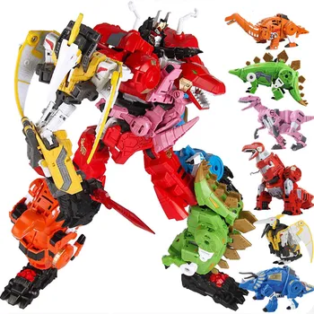 HEIMANBA Negabaritinių Transformacijos Robotas Dinozauras, Žaislai Brinquedos figūrėlių, 18-22cm Deformacijos Klasikinis Žaislai, Dovanos Vaikams
