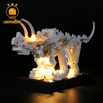 LIGHTAILING LED Šviesos Rinkinys 21320 Idėjų Serijos Dinozaurų Fosilijos, Žaislų, Statyba Blokai Apšvietimo Rinkinys