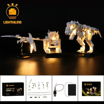 LIGHTAILING LED Šviesos Rinkinys 21320 Idėjų Serijos Dinozaurų Fosilijos, Žaislų, Statyba Blokai Apšvietimo Rinkinys