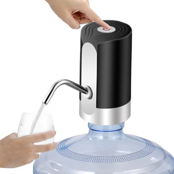 Buitiniai Vandens Dozatorius Siurblys USB jungtį Automatinis Elektrinis Vandens Siurblys Nešiojamų Geriamojo Butelių Drinkware Mygtuką Kontrolė