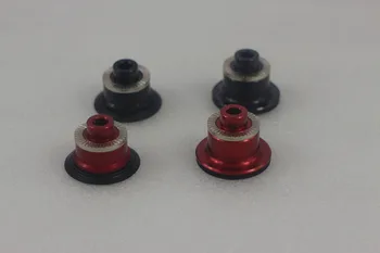 QR pusėje kepurės adapteriai Powerway M74 galinis hub PFH-M74 konverteris, juodai anoduoto raudona, lieti, O. L. D. 170mm 191mm, sniego dviratis