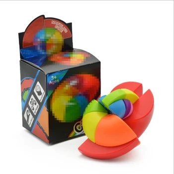 Lefun Spalvinga 3x3x3 Keista-formos Magic Cube Intelektinės Žaislai Piršto Puzzle Kubeliai Stresą Išskleidimo Žaislai, Dovanos Vaikams