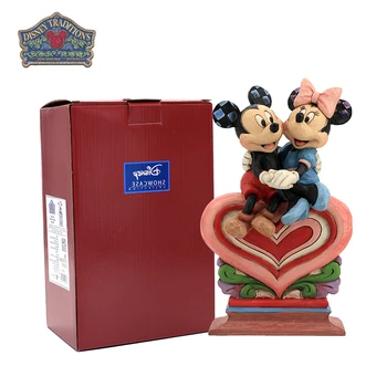 Disney Vitrina Surinkimo Mickey ir Minnie Mouse Veiksmų Skaičius, Saldus Širdies Žaislai