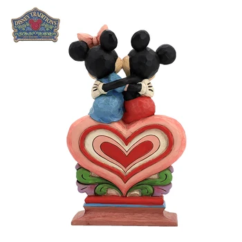 Disney Vitrina Surinkimo Mickey ir Minnie Mouse Veiksmų Skaičius, Saldus Širdies Žaislai