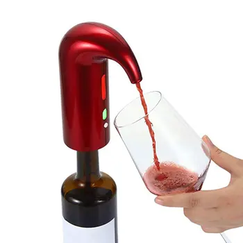 Nešiojamų Protingas Elektros Vyno Decanter Automatinis Raudonas Vynas Mediniai Aeratorius Decanter Balionėlis Vyno Įrankių Juostoje Priedai