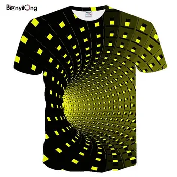 2020 Nauja Grynos Geometrijos t-Shirt Meno Genčių 3D Spausdinimo marškinėlius Vasaros Mados Drabužių Tees Chemise Camisas Už Unisex Moterys Vyrai