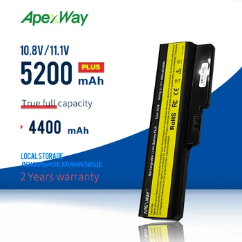 Apexway Nešiojamas Baterija Lenovo G430 G450 G530 G550 N500 Z360 B460 B550 V450 G455 G555 42T2722 42T4577 42T4727 42T4728