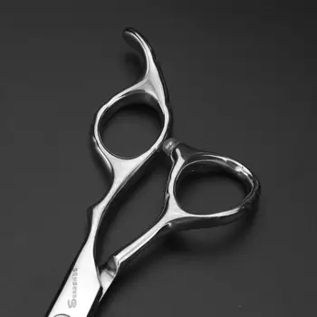 Profesinės 6 colių plaukų žirklės sumažinti plaukų pjovimo salonas žirklių makas kirpykla retinimo žirklės, plaukų kirpimo žirklės