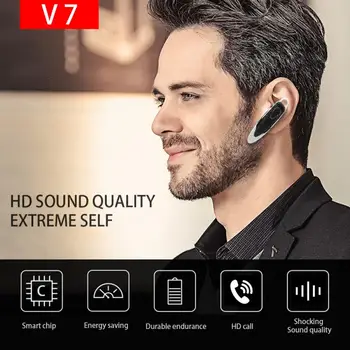 Mini stereo belaides ausines, skirtas mobiliojo telefono Ausinių laisvųjų Rankų Skambinimo Verslo laisvų Rankų įrangą Belaidžiu Bluetooth Ausinės Ausinių