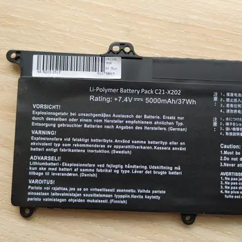 C21-X202 Nešiojamas Baterija ASUS VivoBook S200 S200E X201 X201E X202 X202E S200E-CT209H S200E-CT182H S200E-CT1 7.4 V