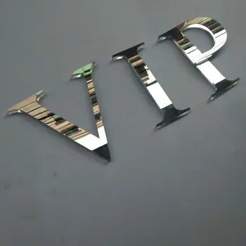 3D akrilo raidžių verslo ženklas, logotipas sienų apdailai raidės