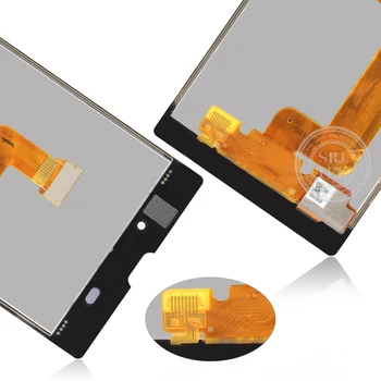 Išbandyta 5.3 colių SONY Xperia T3 LCD Ekranas M50W D5103 Jutiklinis Ekranas skaitmeninis keitiklis Sony Xperia T3 LCD su Rėmu Išbandyti