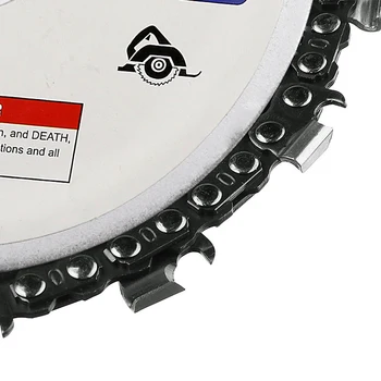 BINOAX 5 Colių Šlifavimo Diską ir Grandinės 14 Dantų Smulkūs Abrazyviniai Sumažinti Grandinės 125x22mm Kampas Malūnėlis