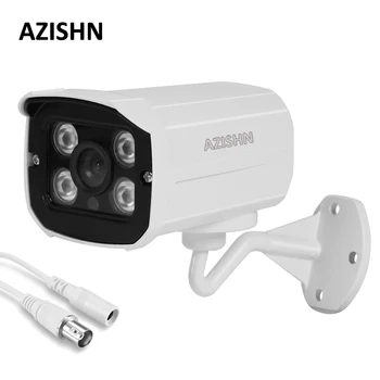 AZISHN CCTV Kameros 800TVL/1000TVL IR Cut Filter 4PCS Matricos LED, naktinio Matymo Metalo Lauko Vandeniui Stebėjimo Kamerą