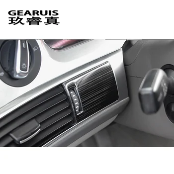 Automobilių Optikos prietaisų Skydelio rakto Skylutę, apdailos Rėmeliai, Oro Angų Skydelio apima Lipdukai, Apdaila Audi A6 C5 C6 interjero Auto Priedai