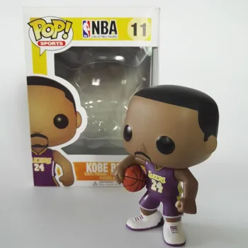 FUNKO POP Kobe Bryant NBA Krepšinio All-Star 10cm Vinilo figūrėlių Kolekcija Modelis Žaislai, Gimtadienio Dovanos