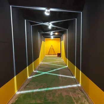 LED Sieninis Žibintas atsparus Vandeniui Palangės Šviesos Paviršiuje Sumontuota Koridoriuje Salė Erdvės dizaino Artimosios šviesos RGB