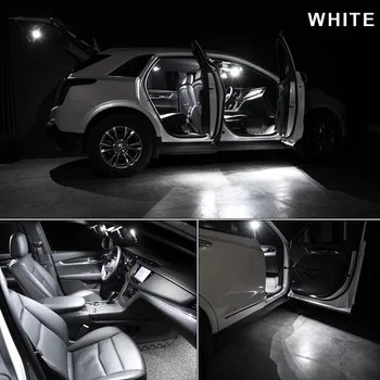 Už 2007-2018 2019 Nissan Qashqai J10 J11 Baltos spalvos automobilių reikmenys Canbus Klaidų, LED Interjero Šviesos Skaitymo Šviesos Rinkinys Žemėlapis Dome