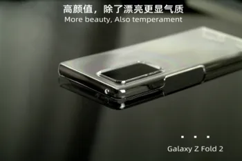 Galaxy 2 Kartus 5G Atveju Skaidrus Galaxy Z Fold2 Nauja siunta 5G Lankstymo Mobiliojo Telefono Korpuso Apsaugos Atveju