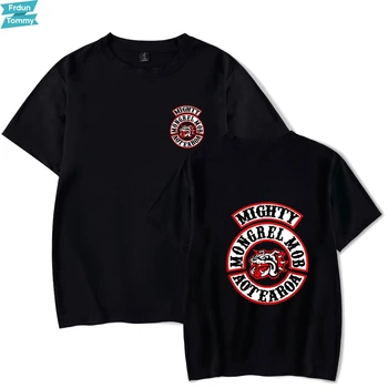 Mongrel Mob Harajuku T-shirts Vyras Drabužių Viršūnes Kawaii Kpop Viršūnes Spausdinti Marškinėlius Plius Dydis Hip-Hop Tees 4XL