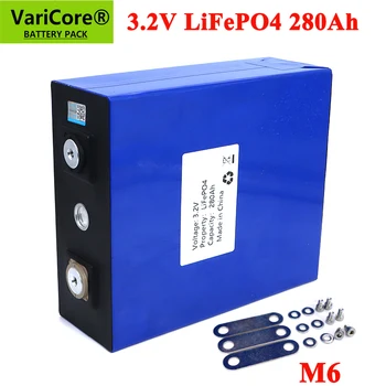 1pcs VariCore 3.2 V 280Ah LiFePO4 ličio baterija 3.2 v Ličio geležies fosfato baterijos 12V 24V baterija keitiklio transporto priemonės RV