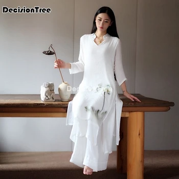 2021 folk stiliaus vietnamas rūbeliai tiktų šifono aodai subtili suknelė elegantiškas pagerėjo ilga suknelė aodai suknelė vestidos naujovė suknelė