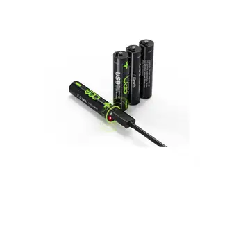 AAA1.5v USB įkraunama ličio baterija gliukozės matuoklis bevielė pelė ir nuotolinio valdymo elektros žaislas išorės baterija