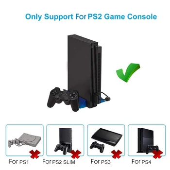 Kebidu Už PS2 su USB 3,5 mm audio video Konverteris, skirtas PS2 Grotuvas su HDMI suderinamų adapteris HDTV palaikymas 480i 480p 576i