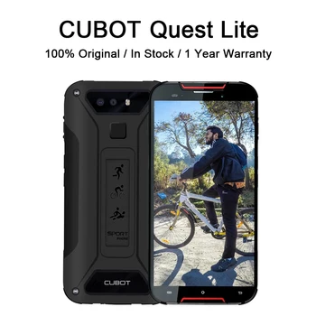 Cubot Quest Lite ip68 Vandeniui atsparus Išmaniojo telefono 4G Dual SIM Kortelę 5 Colių 8.8 mm Ploniausias Atsparus Įbrėžimams atsparus smūgiams Patikima Telefonai
