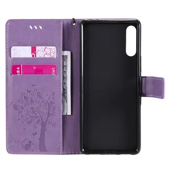 Flip Book Cover Case Sony Xperia L4 Z3 Z4 Z5 Mini Plus Premium M2 M4 M5 C5 E4 E5 XA Ultra X Veiklos XA XZ XZS