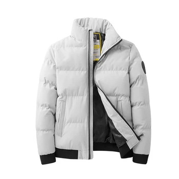 Chaqueta acolchada de algodón para hombre,nueva chaqueta acolchada de algodón gruesa de estilo coreano,para invierno Didelės m-8xl
