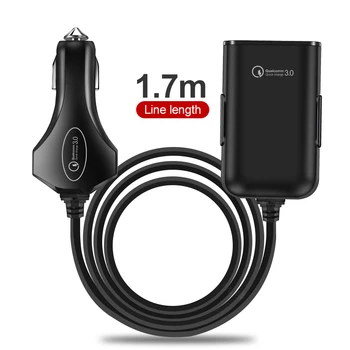 Automobilinis Įkroviklis, USB Greitai Įkrauti 3.0 QC 3.0 Automobilių Nešiojamų Plaktukas Priekiniai Greito Įkrovimo Tablet Išmaniojo telefono 