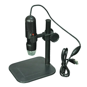 Ic Zoom Mikroskopo vaizdo Kamera USB Skaitmeninis Mikroskopas 50X -1000X 1.P su 8LED Žibintai WIN XP, WIN 7 WIN 8 LAIMĖTI 10