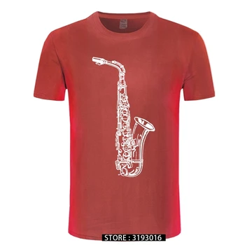 Aukso Saksofonas Džiazo Muzikos Tees Juokinga Negabaritinių marškinėliai Japonų Drabužių Streetwear T Marškinėliai Vyrams 3D Print T-Shirt